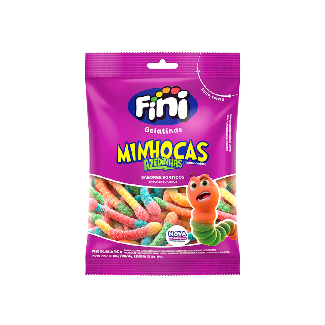 Fini Minhocas Azedinhas (80g)